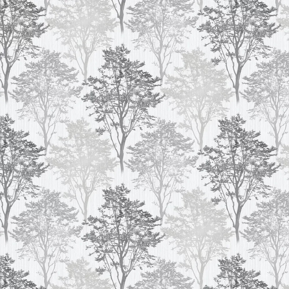 Wildwood Mono Wallpaper Wallpaper Inn