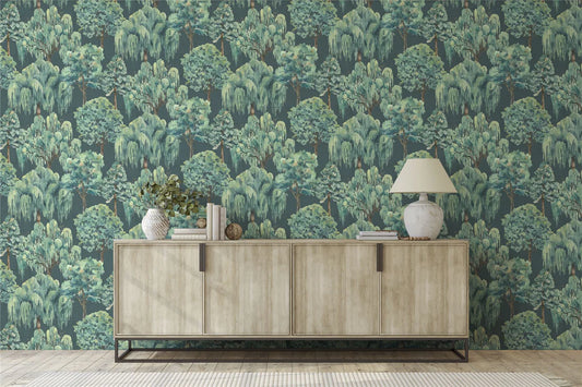 Whispering Willow Wallpaper Wallpaper Inn