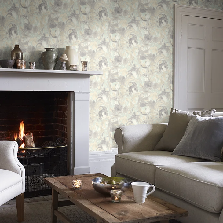 Venetian - Linen Swirl Wallpaper – Wallpaper Inn