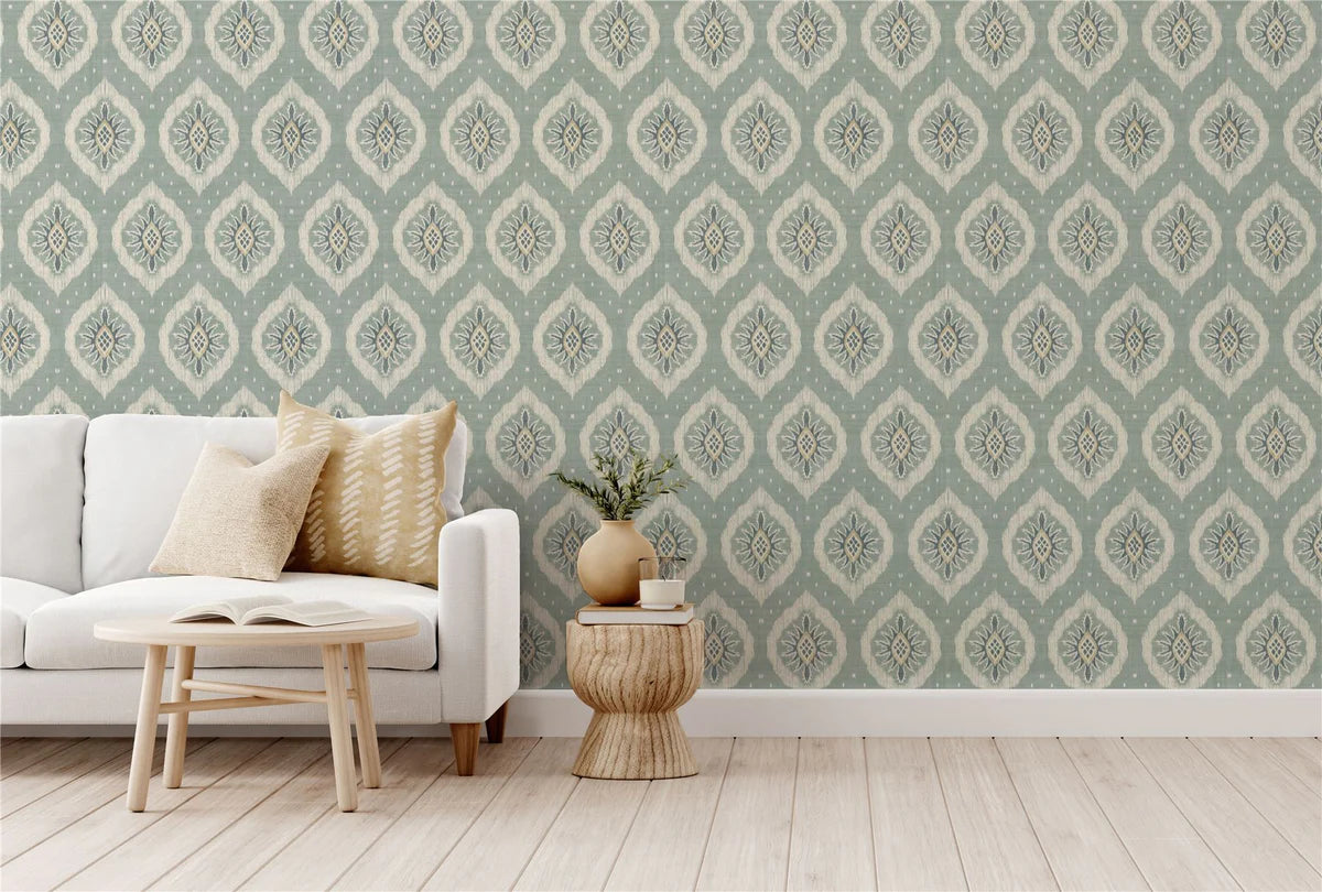 Odina Ikat Wallpaper Wallpaper Inn