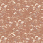 Flower Press - Clay Orange Wallpaper