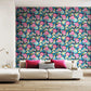 Emily Rose - Cornflower Mix Wallpaper