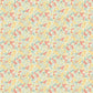 Flora Ditsy - Coral & Sky Wallpaper
