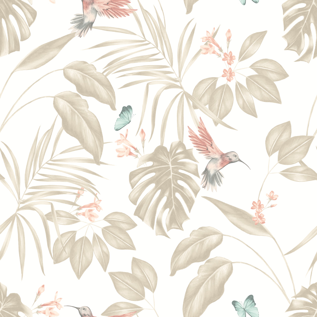Hummingbird Oyster - Wallpaper Inn 