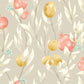 Pomegranate Trail Parchment - Wallpaper Inn 