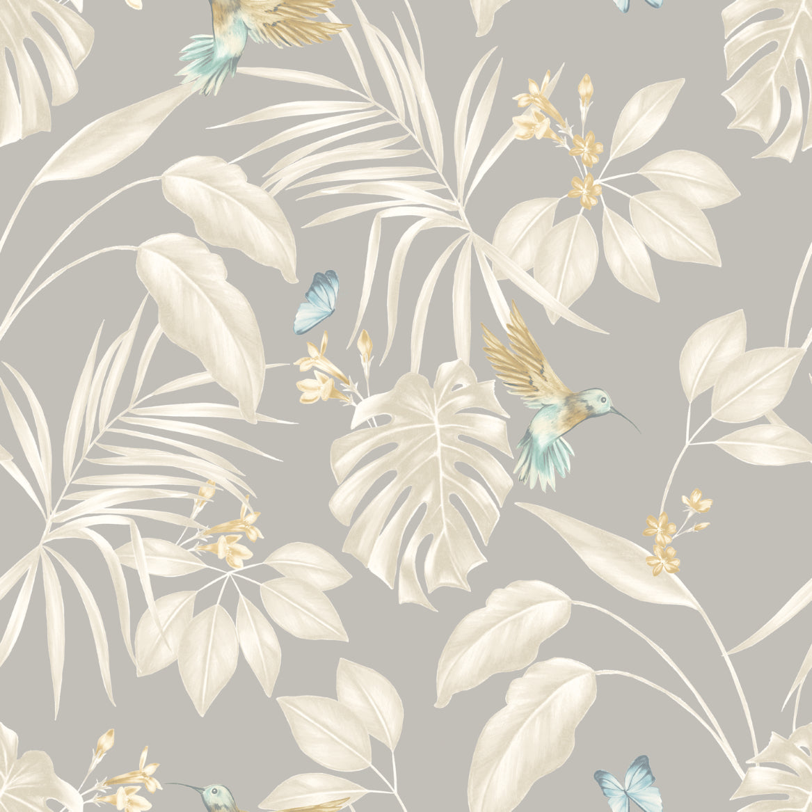 Hummingbird Flint - Wallpaper Inn 
