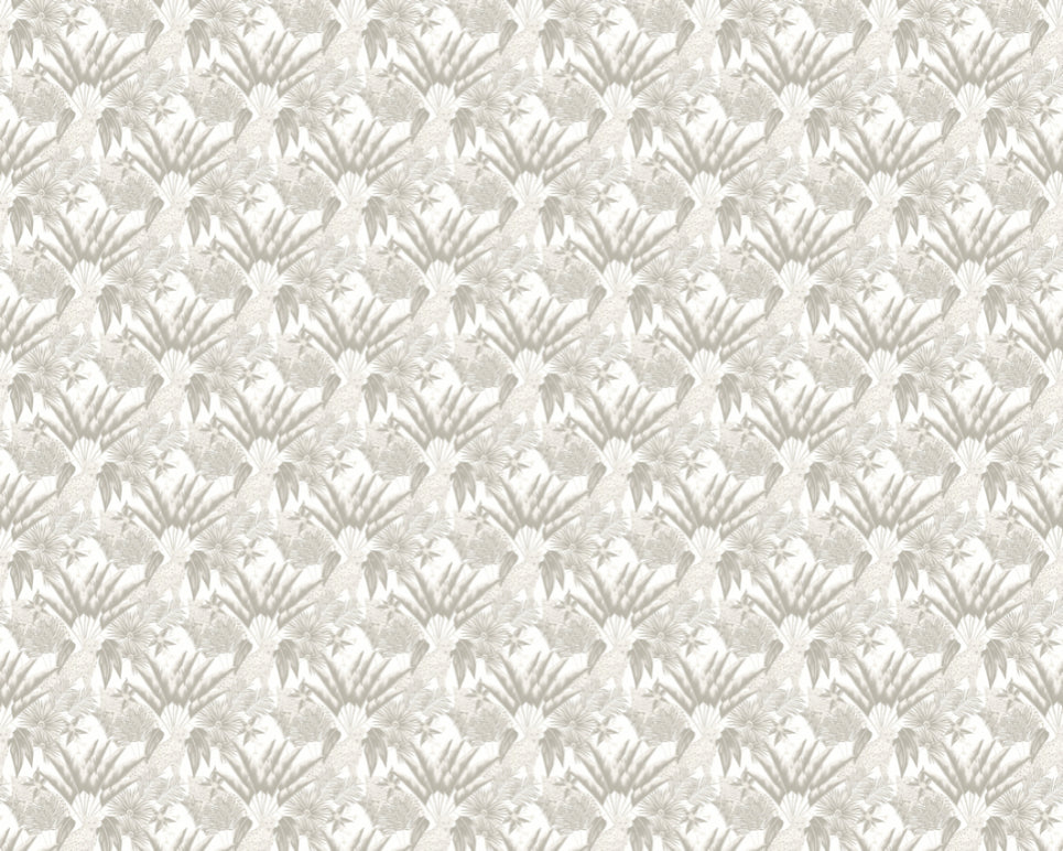 Jungle Cheetah Silver - Wallpaper Inn 