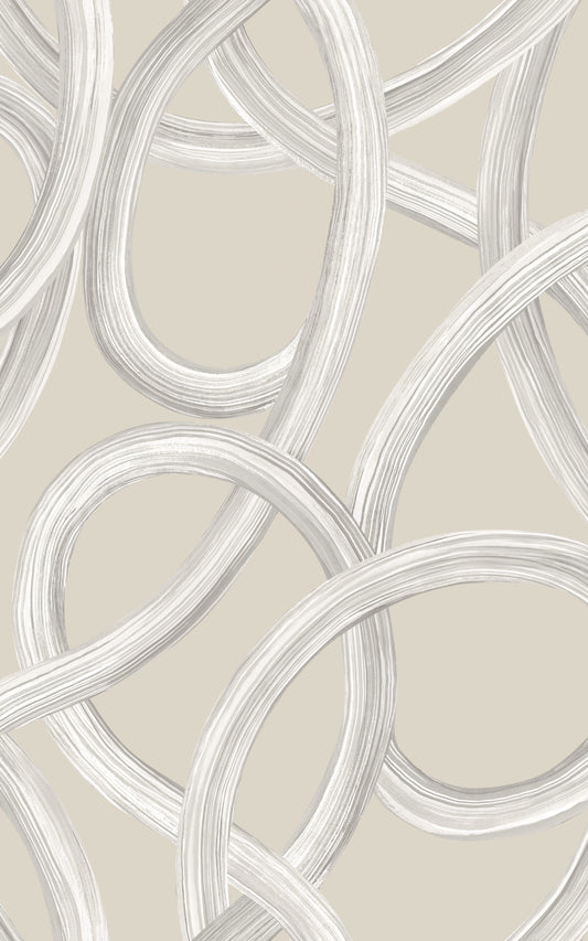 Twisted Geo Stone - Wallpaper Inn 