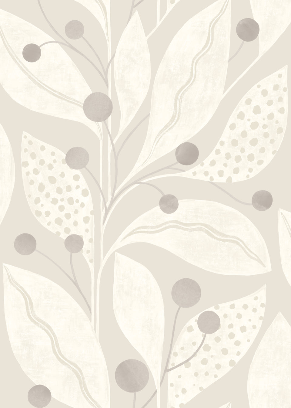 Berry Dot Dove - Wallpaper Inn 