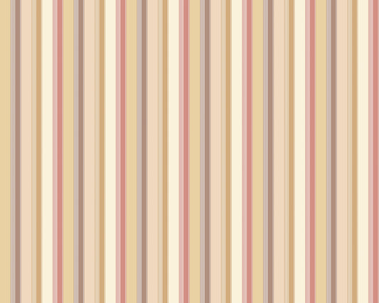 Multi Stripe Amber Mix - Wallpaper Inn 