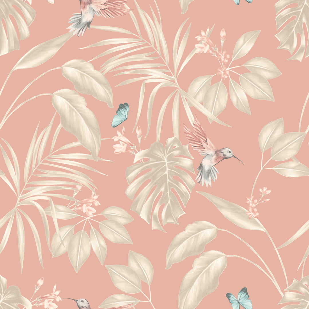 Hummingbird Rosewood - Wallpaper Inn 