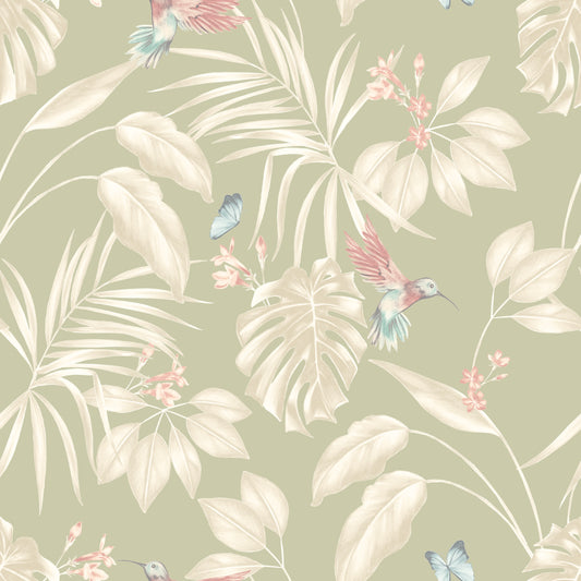 Hummingbird Sage - Wallpaper Inn 