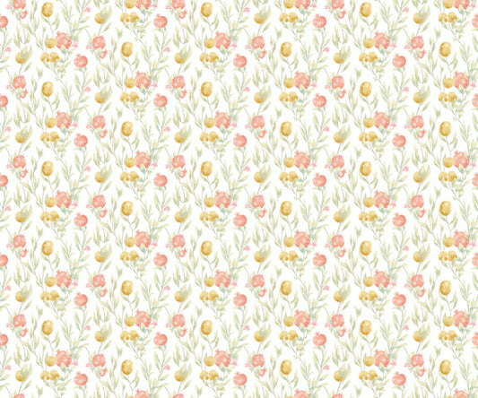 Pomegranate Trail Olive - Wallpaper Inn 