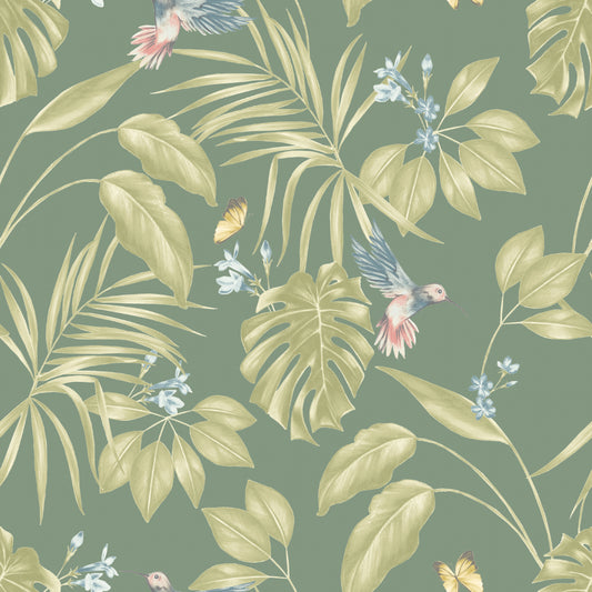 Hummingbird Forest - Wallpaper Inn 