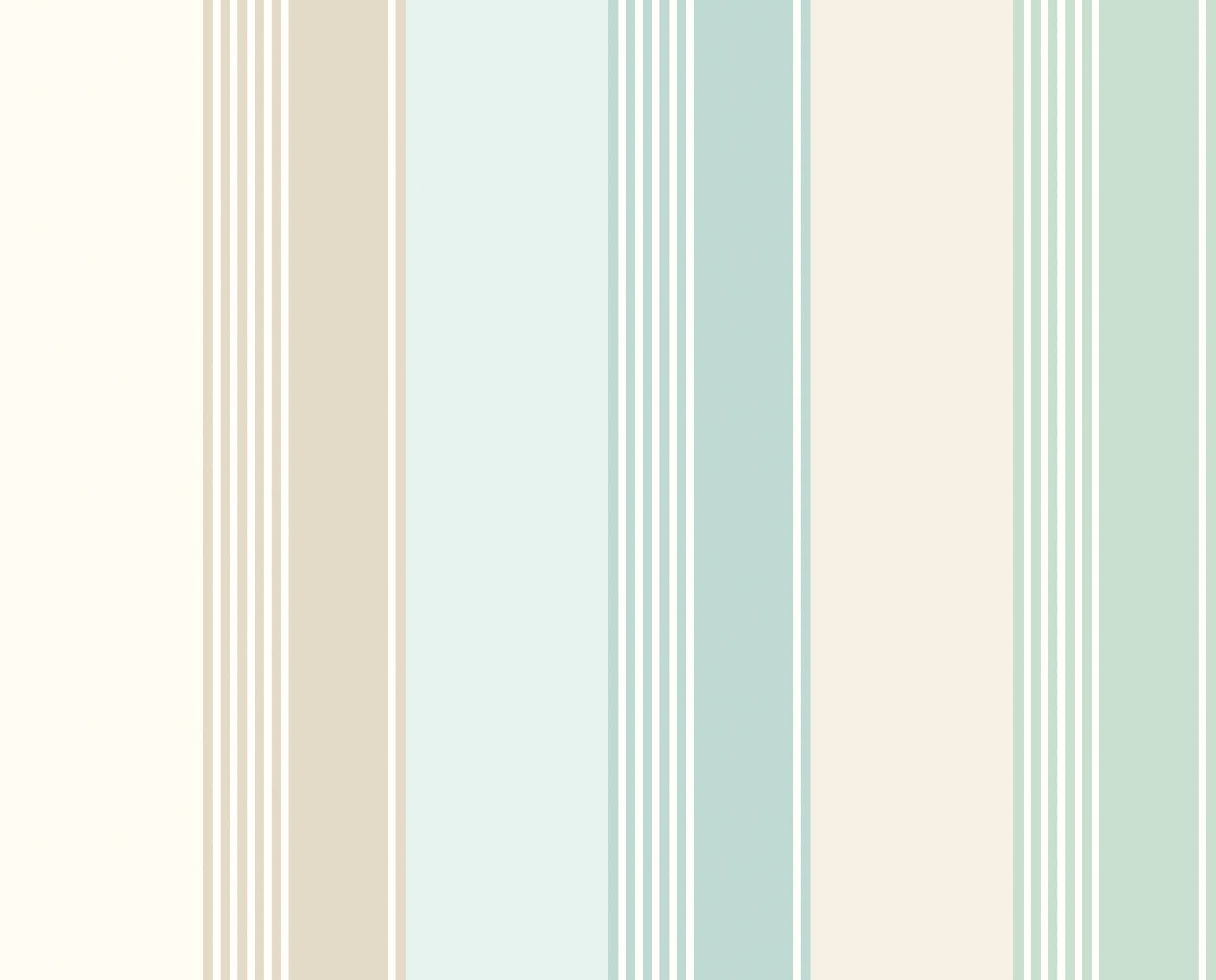 Multi Stripe Turquoise - Wallpaper Inn 