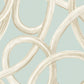 Twisted Geo Opal - Wallpaper Inn 