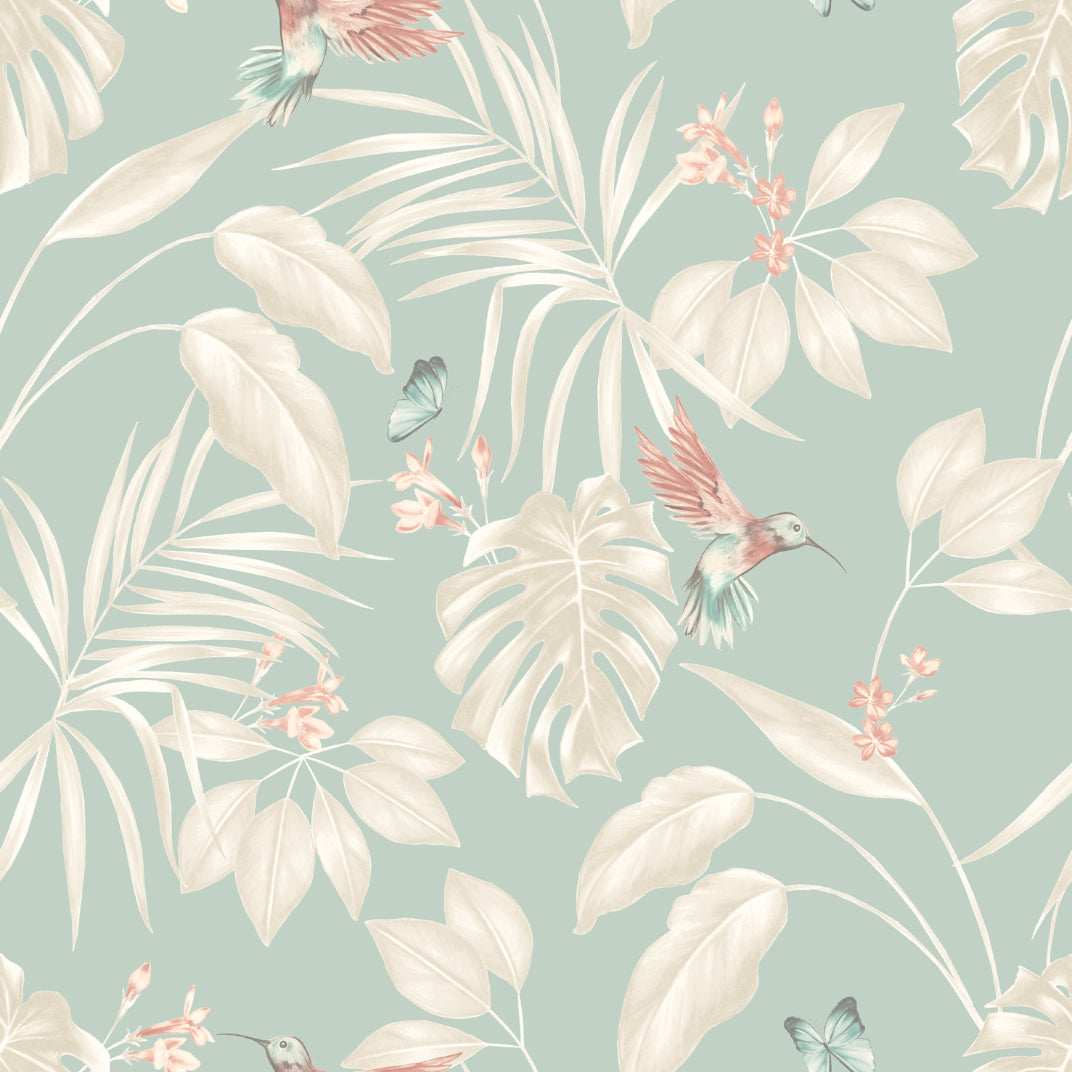 Hummingbird Rich Duckegg - Wallpaper Inn 