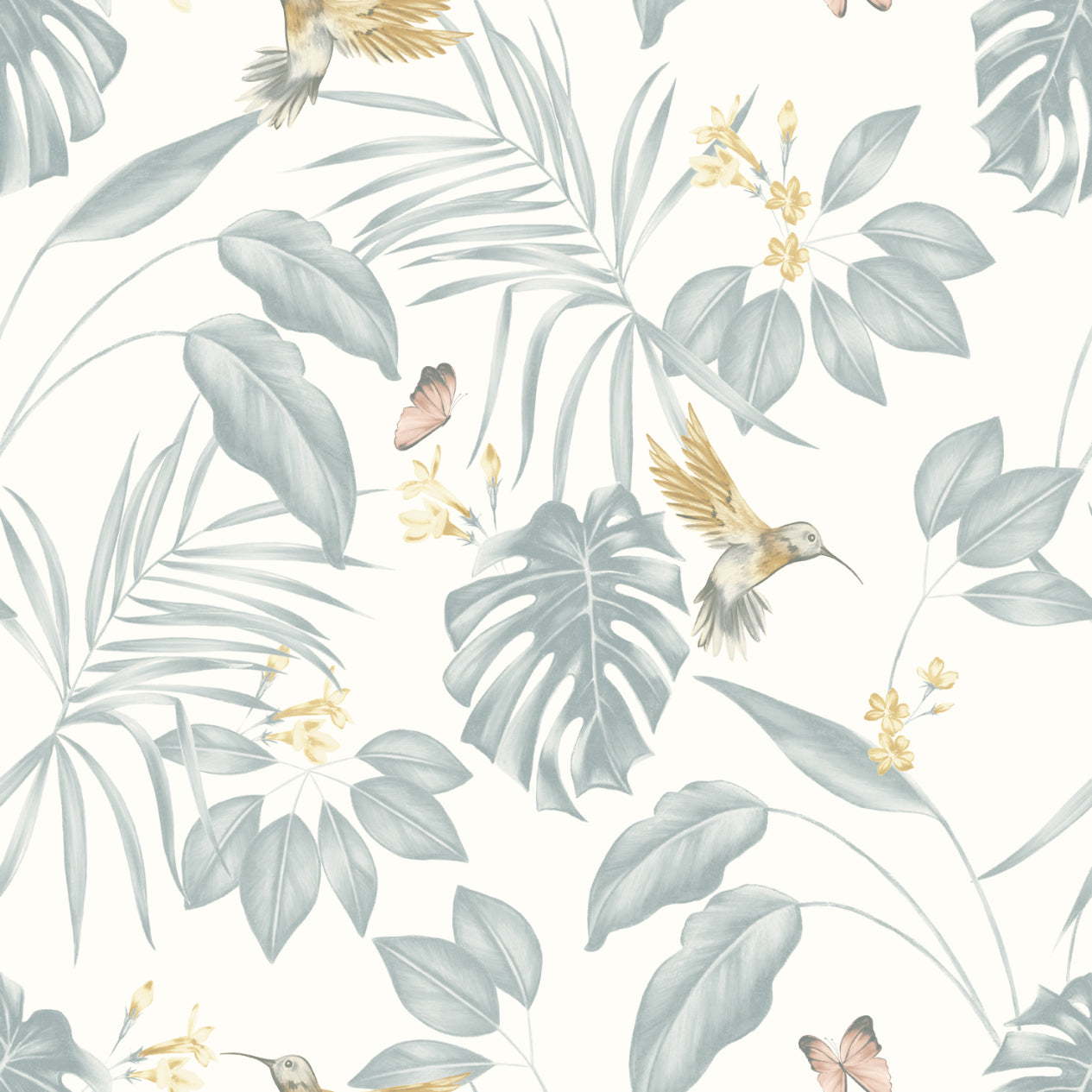 Hummingbird Wedgewood - Wallpaper Inn 