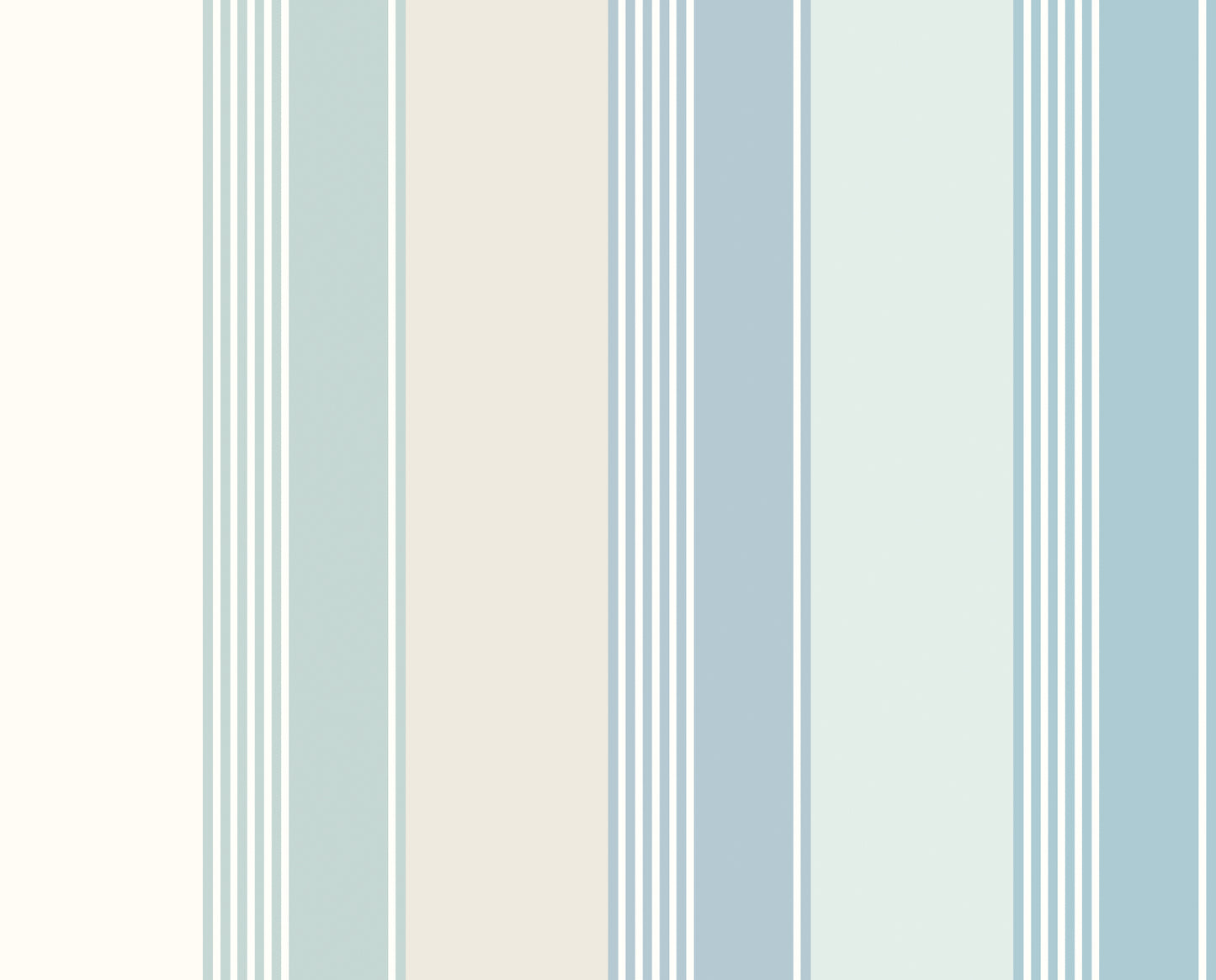 Multi Stripe Wild Water - Wallpaper Inn 