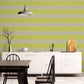 Retro Century Stripe Lime Green Wallpaper Wallpaper Inn