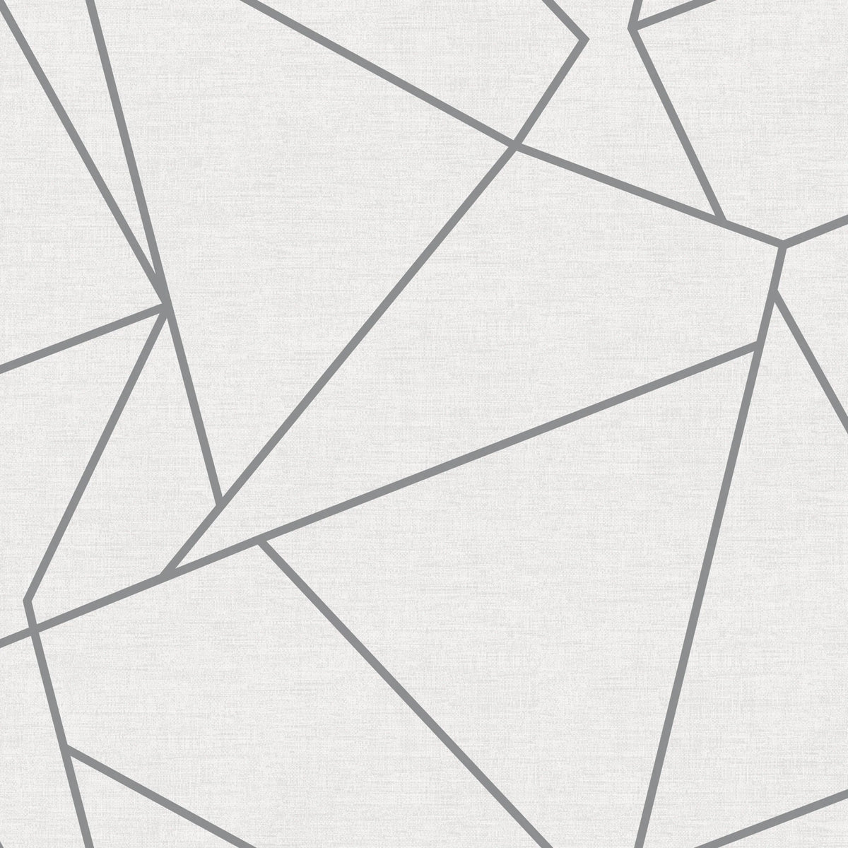 Pinnacle Geometric Wallpaper White & Grey