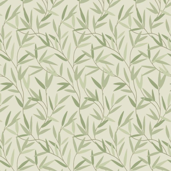 Willow Leaf Hedgerow Wallpaper is a fresh and contemporary leaf design that will add a natural charm and country freshness to any room in your home thanks to the mellow hedgerow colour way.
