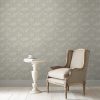 Burnham Dove Grey Wallpaper is a beautiful leaf trellis design inspired by an original painted artwork piece from the Laura Ashley archive. With curving leaf stems, this intricate design has a charming country feel.
