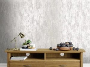 Whinfell Moonbeam Wallpaper is a stunning plain design that offers a contemporary classic backdrop for your interiors with metallic and mica highlights.
