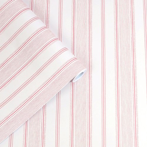 Heacham Stripe Blush wallpaper is a clean and contemporary textural stripe, Heacham Stripe offers a minimal and timeless look to any interior.
