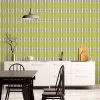 Retro Century Stripe Lime Green Wallpaper is simple in style but bold in its feel. A timeless design regardless of the space you choose to display it.  