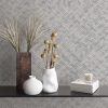 Ash Weave Wallpaper is a hardwearing embossed vinyl that is super detailed yet delicately presented, perfect for a natural finish for any room.