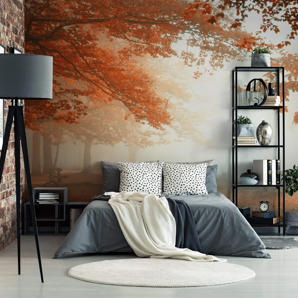 The inspiring scenery of this Sleeping Forest Mural evokes a sense of exploration and adventure whilst the landscape will give your room height and depth.