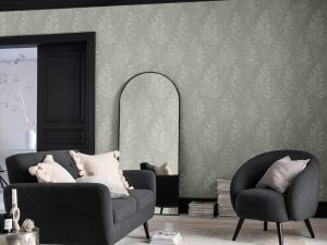 Bringing the outside in, Leaf Sprigs Taupe is the perfect organic wallpaper design to brighten up your walls. Gorgeous floral and foliage sprigs adorn this design in a mix of neutral tones which sit upon a muted background