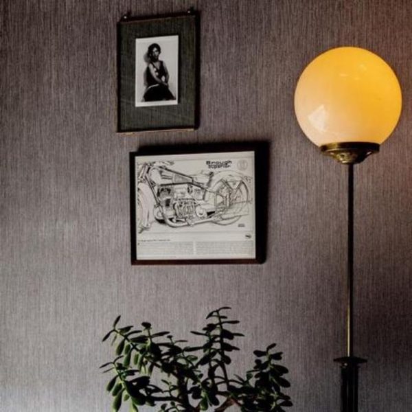 Black Shadow Wallpaper will be a modern, bold, statement in any house, adding a touch of glamour and sophistication with its metallic black finish.
